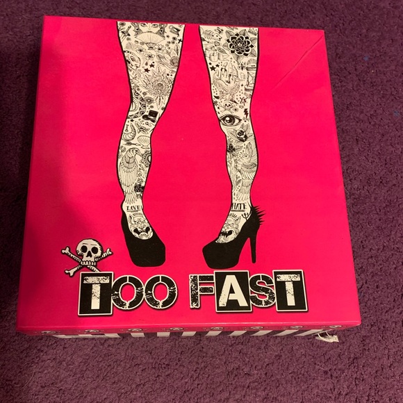 Too Fast Spine Ribcage Heels - Picture 2 of 7